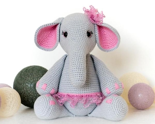 Free Crochet Elephant Pattern
