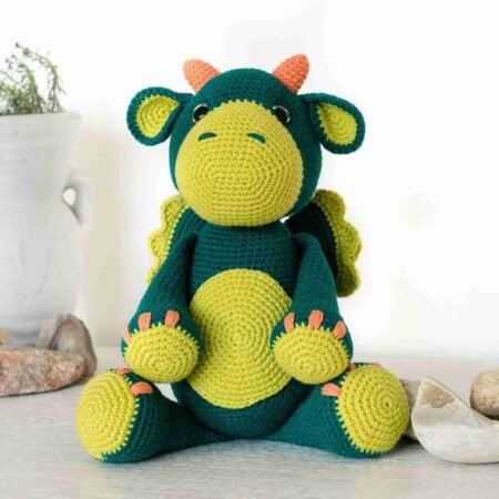 Free Crochet Dragon Pattern