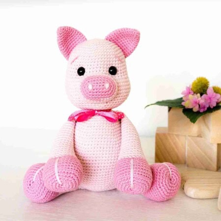Free Crochet Pig Pattern