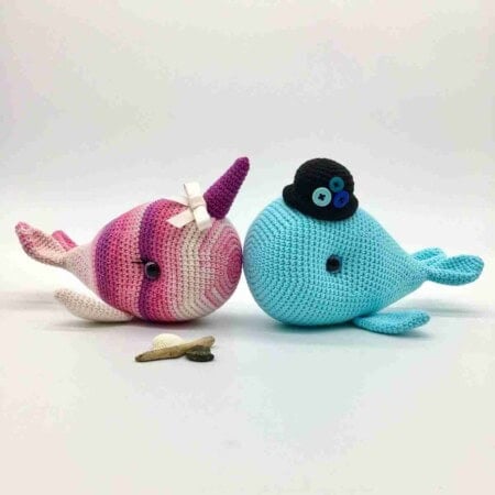 Free Whale and Narwhal Crochet Pattern