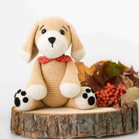 Free Crochet Dog Pattern: Easy Amigurumi Puppy