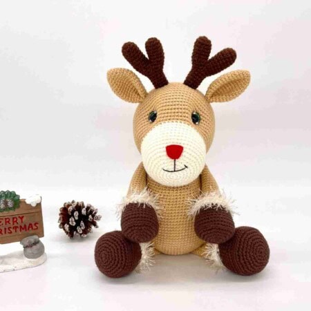 Free Crochet Reindeer Pattern