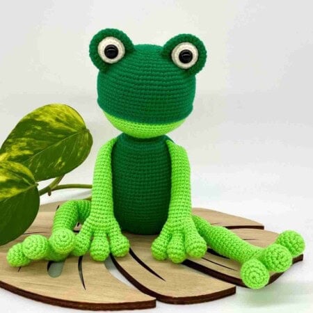 Free Crochet Frog Pattern