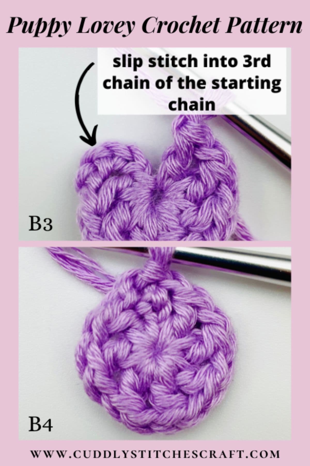 Puppy lovey crochet pattern, Free crochet pattern