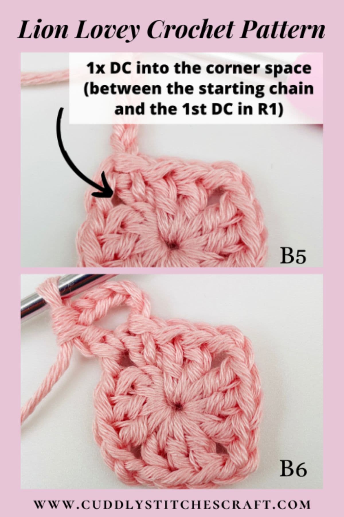 Lion lovey crochet pattern, Free crochet pattern